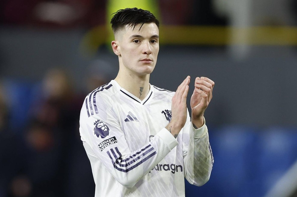 Šeško zabil dva fantastična gola, vendar po tekmi ni skrival razočaranja (foto: Profimedia)