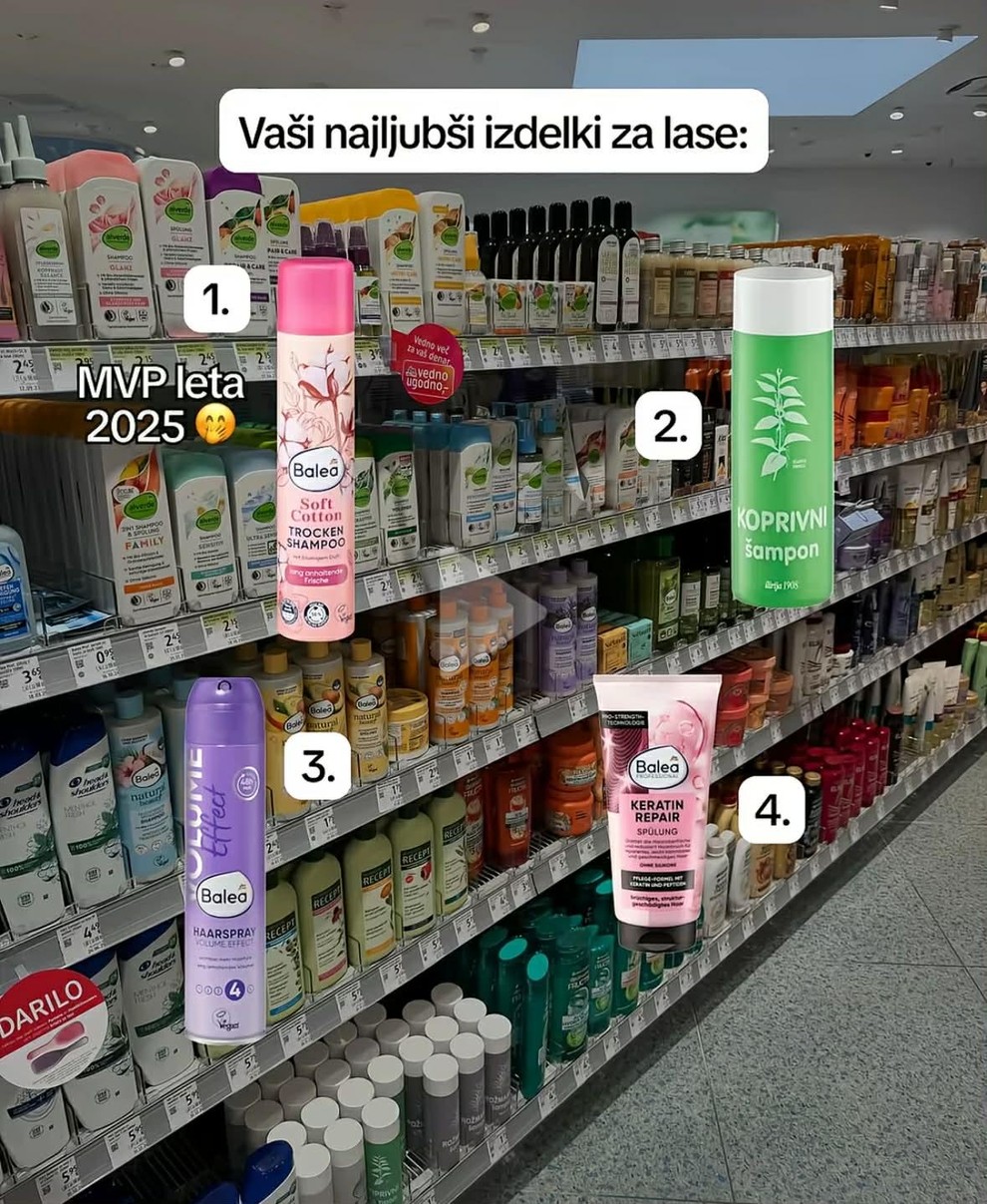 Najbolj priljubljeni izdelki za lase 1. Balea Soft Cotton suhi šampon Osvežilen suhi šampon z nežnim vonjem bombaža, ki vpije …