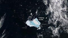 nasa ledenik led narava umiranje konec