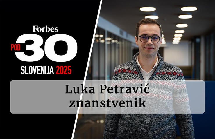 Forbes 30 pod 30: Luka Petravić, znanstvenik