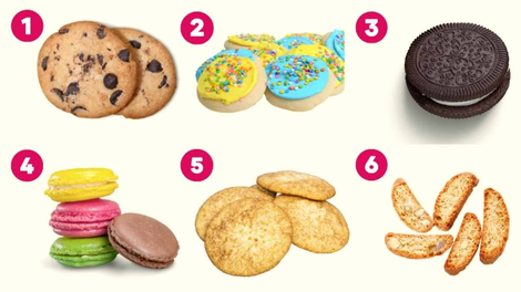 Katere piškote imate najraje? Psihološki test, ki razkriva vaše skrite lastnosti