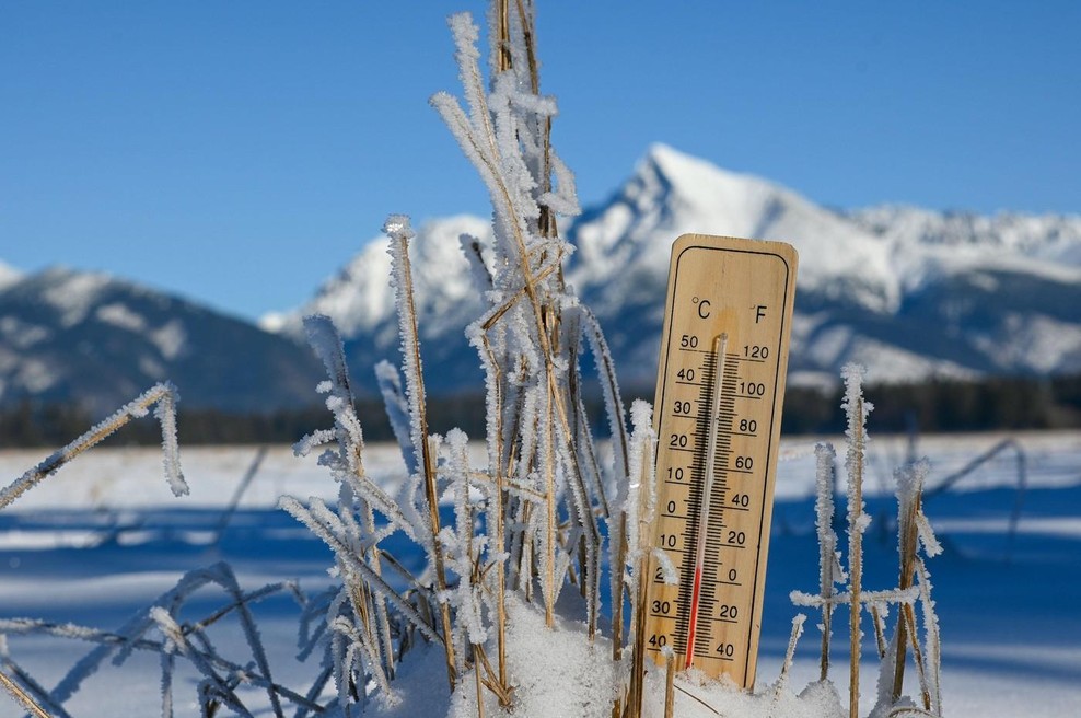 Zima je pokazala zobe: temperature krepko pod -10 stopinj Celzija, tukaj je bilo najbolj mrzlo (foto: Profimedia)