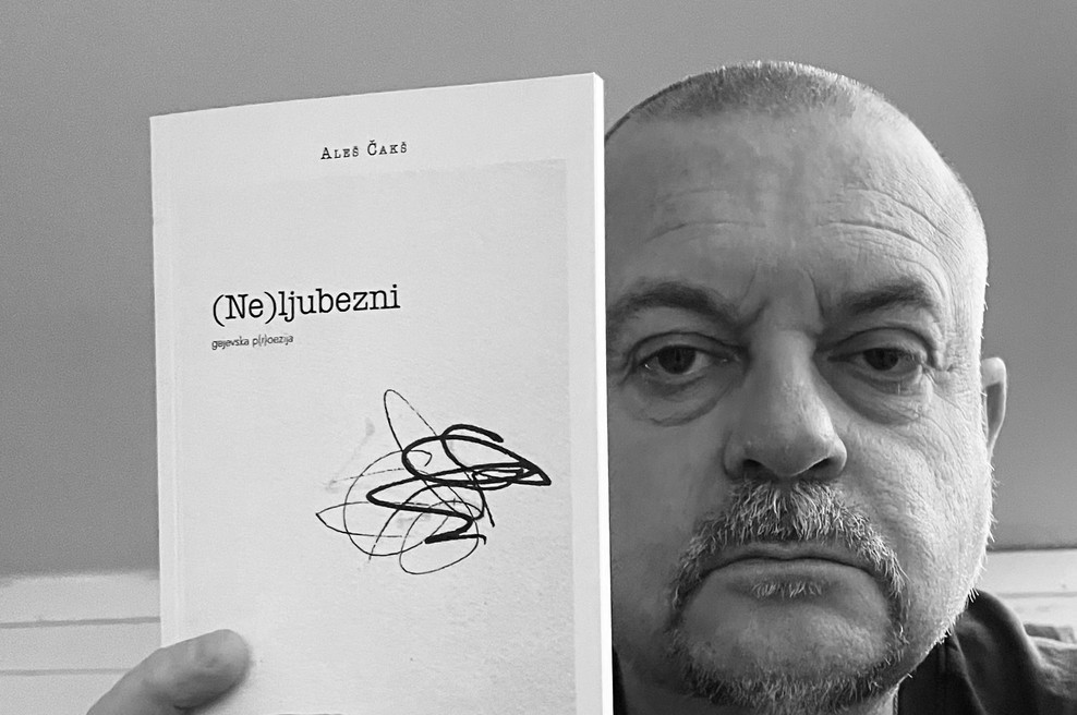 Literarni večer z Alešem Čakšem (foto: Arhiv KReativa dogodki)