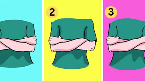 Kako prekrižate roke? Psihološki test, ki razkriva vaš značaj