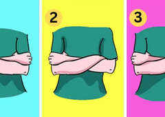 Kako prekrižate roke? Psihološki test, ki razkriva vaš značaj