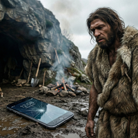 zgodovina arheologija znanost komunikacija mobilno omrezje preteklost 6000 let mobitel clovestvo