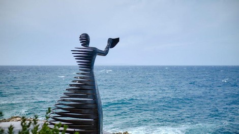 Losinj skulptura Addio