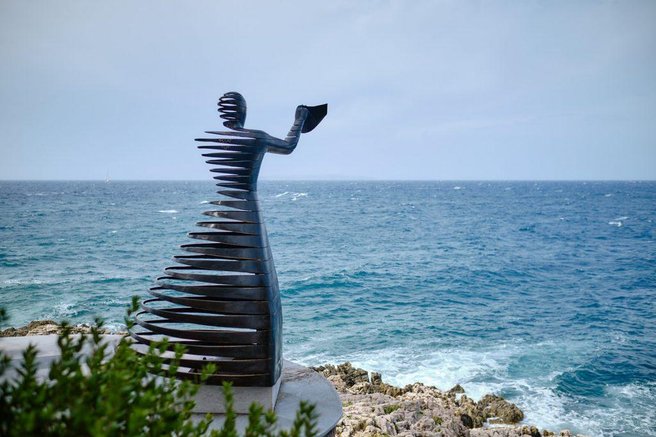 Losinj skulptura Addio