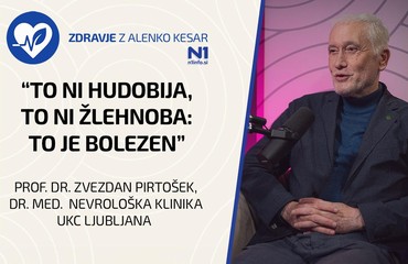 Zdravje z Alenko Kesar: »To ni hudobija, to ni žlehnoba: to je bolezen« (prof. dr. Pirtošek)