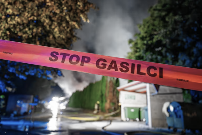 požar, Gasilci, Begunje