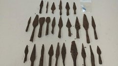 osti sulice zgodovina grcija policija arheologija najdba aretacija