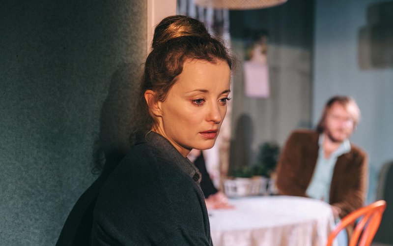 Ajda Smrekar predstava Tih vdih MGL