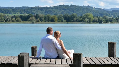 jezero par romantika