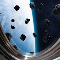 Asteroid 2023 DW vesolje nasa panika preplah valentinovo