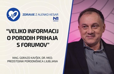 Zdravje z Alenko Kesar: Ginekolog: “Veliko informacij o porodih prihaja s forumov”