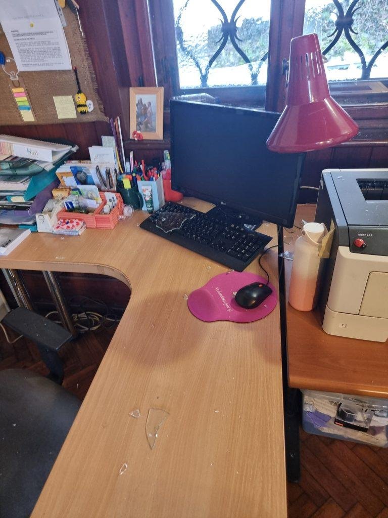 Kamnik Dnevni center Stacjon vandalizem