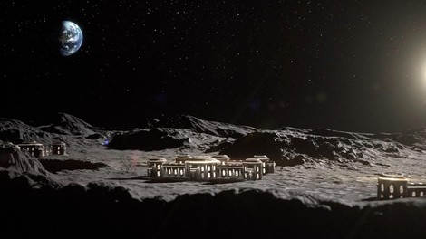 Nočitev nad Zemljo za milijone – tako naj bi bil videti prvi hotel na Luni