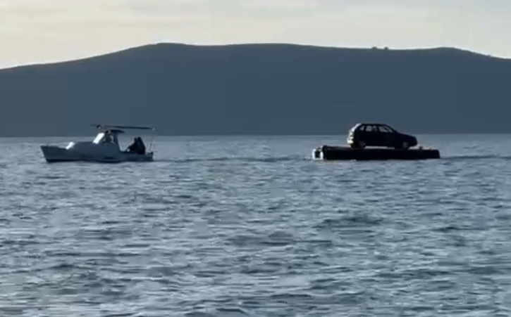 Jadran Jadransko morje Zadar avto plovba posnetek norost