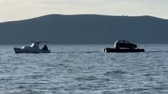 Jadran Jadransko morje Zadar avto plovba posnetek norost