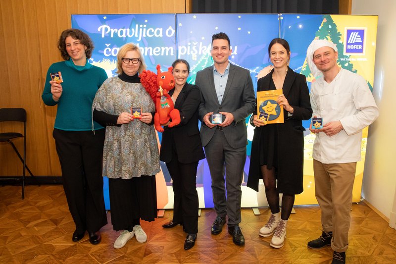 dobrodelna akcija piškotki Nasmeškotki Hofer