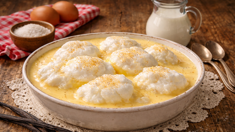 snežne kepe sladica