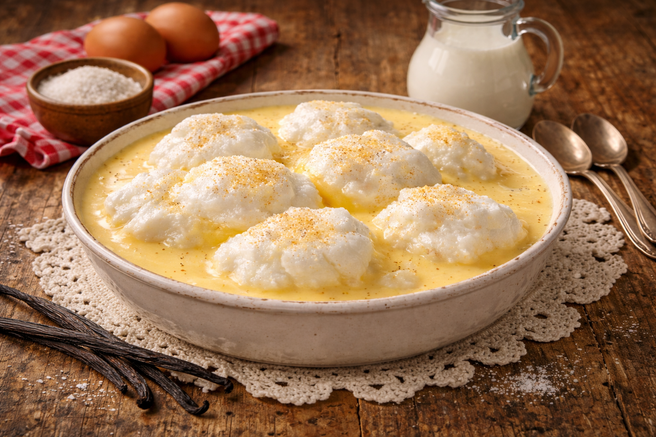 snežne kepe sladica