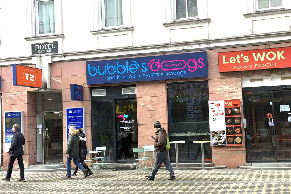 Bubble's Dogs lokal bar Ljubljana