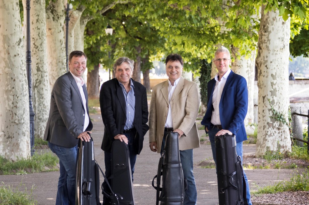 Slokar kvartet pozavn na 9. Zimskem festivalu (foto: Festival Ljubljana)