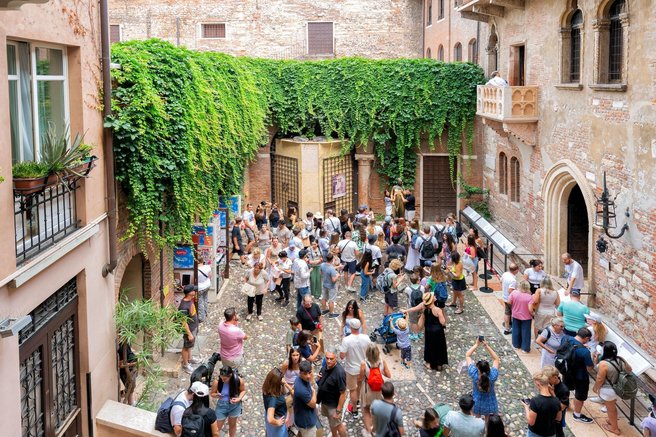 Verona Julija balkon