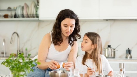 zajtrk priprava jajca