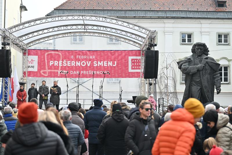 Kranj Presernov smenj kulturni praznik