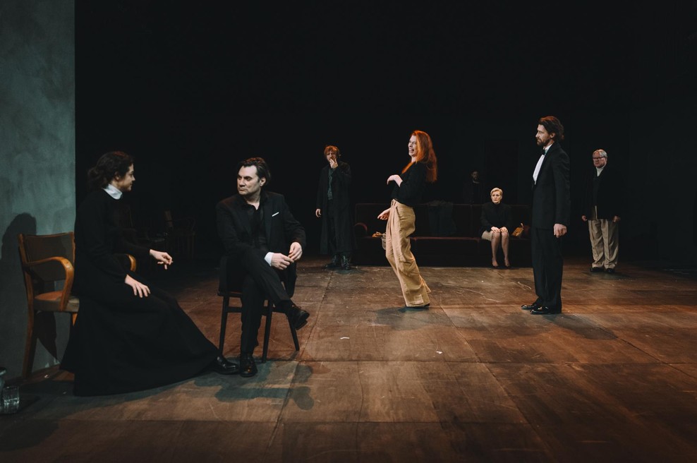 Premiera Besov Dostojevskega v MGL kot uvod v regionalni gledališki festival Ruta (foto: Peter Giodani)