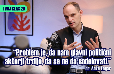 Anže Logar v podkastu Tvoj glas 26 o tem, kako nas neuspehi oblikujejo močneje kot zmage