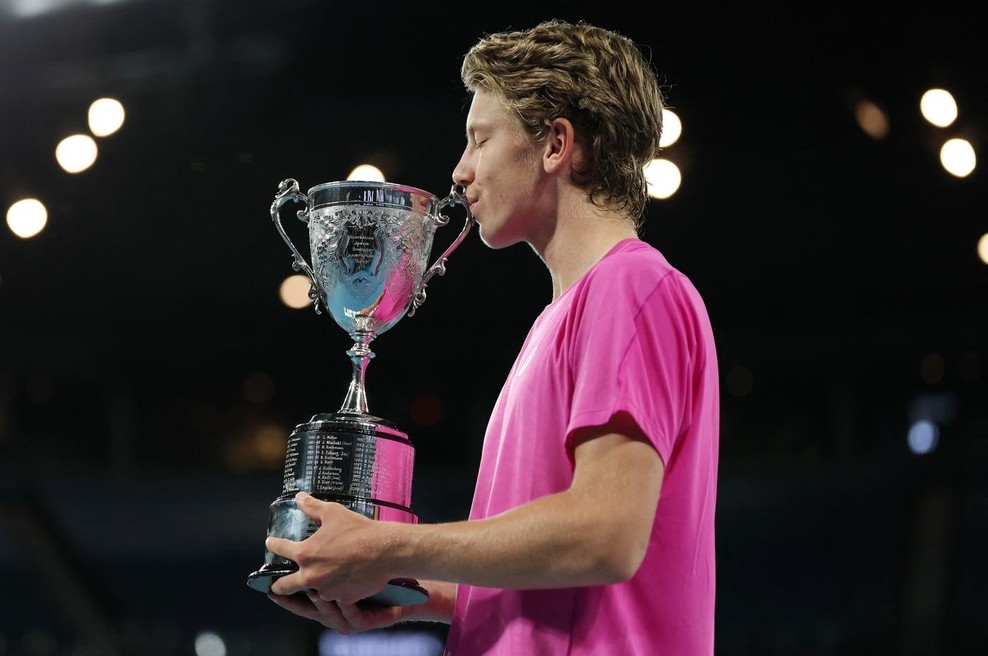 Neverjeten dosežek 17-letnega Slovenca: Žiga Šeško osvojil OP Avstralije! (foto: Profimedia)