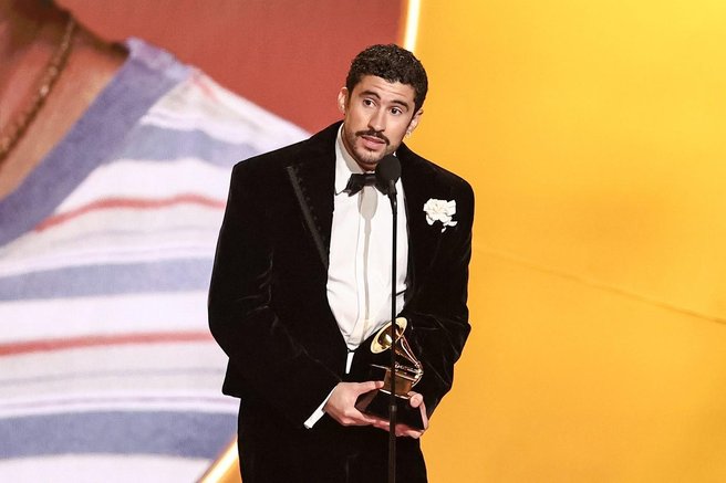 Bad Bunny glasbene nagrade grammy 2026