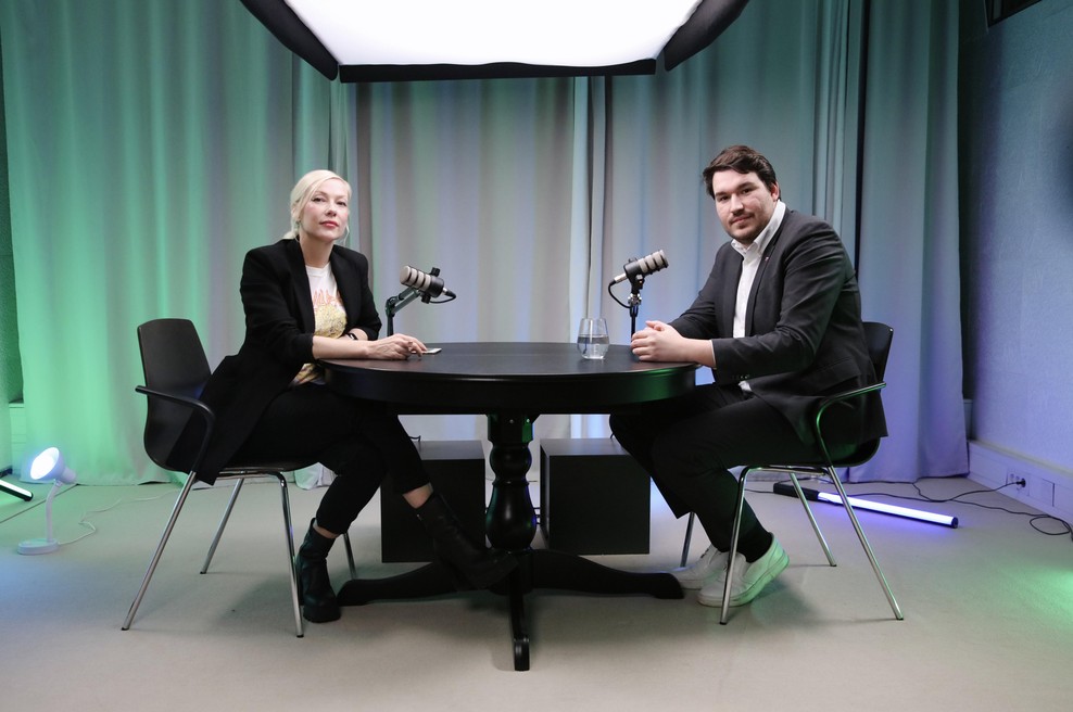 Luka Simonič iz SDM: "Če se mi ne ukvarjamo s politiko, se politika ukvarja z nami" (foto: Aleksandra Saša Prelesnik)