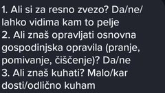 Slovenec v aplikaciji za zmenke prejel sporočilo, ki mu je vzelo sapo: "Saj ne vem, kaj komentirati ..."