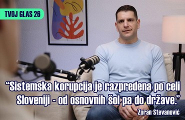 Med družino, športom in političnimi igrami: Zoran Stevanović v podkastu Tvoj glas 26 o politiki, ki išče resnico
