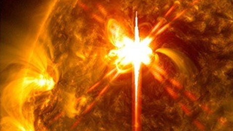 sonce izbruh vesolje planet znanost astronomija nenavadno nebo