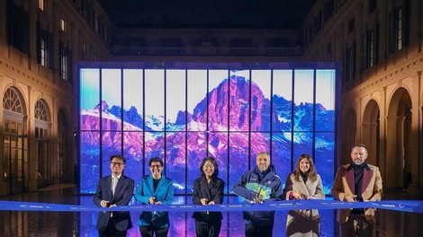 hiša Samsung olimpijske igre Milano