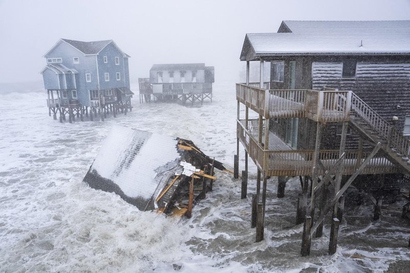 nasa posnetek satelit zima objem sneg mraz carolina zda vesolje