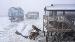 nasa posnetek satelit zima objem sneg mraz carolina zda vesolje