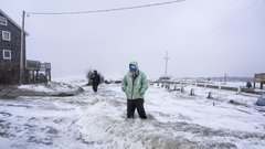 nasa posnetek satelit zima objem sneg mraz carolina zda vesolje