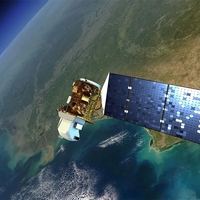 nasa posnetek satelit zima objem sneg mraz carolina zda vesolje