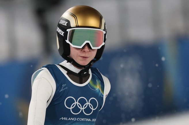 nika prevc olimpijske igre skoki predazzo srebro kolajna custva razocaranje