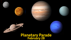 parada planetov nasa februar vesolje osoncje planeti