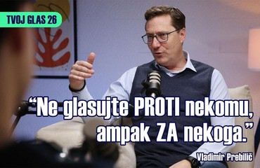 Iz udobja v politično areno: Vladimir Prebilič v podkastu Tvoj glas 26 o politiki, vzgoji in pogumu stopiti iz cone udobja