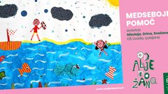 Projekt Od Alje do Žana kampanja  otroške risbe, fundacija Nataša Pirc Musar