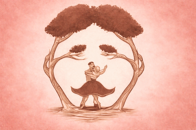 Kaj najprej vidite na sliki? Optična iluzija, ki razkriva vaše ljubezensko življenje