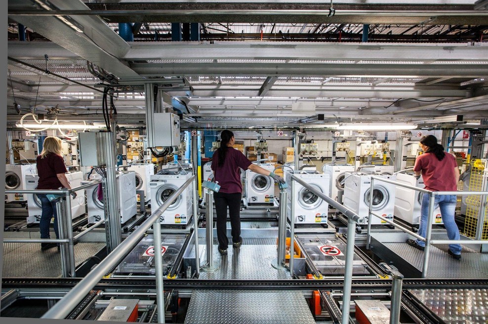 Proizvodnja sušilnih strojev (foto: Hisense Europe)